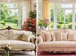 مبلمان فرانسوی مدرن؛ راهنمای انتخاب درست + 15 پیشنهاد