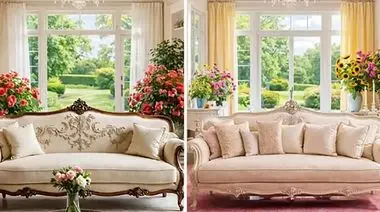 مبلمان فرانسوی مدرن؛ راهنمای انتخاب درست + 15 پیشنهاد