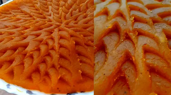 نکته مهم در پخت حلوای زعفرانی + فیلم