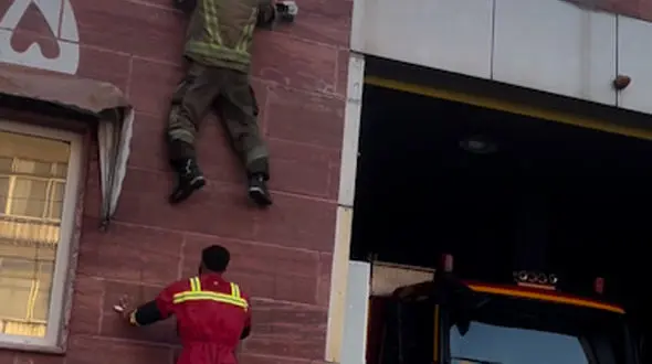 از تمرینات آتش نشانان ایرانی تا دزدکی کیک خوردن پسر بچه