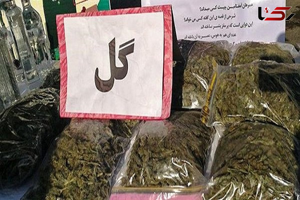 انهدام باند تهیه و توزیع مواد مخدر در همدان