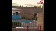 واکنش پلیس بوشهر به سنگ پرانی ماموران به تماشاگران فوتبال + فیلم