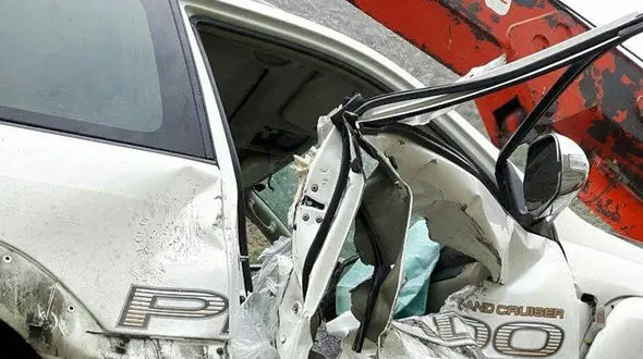 خودروی لاکچری پوکید / 5 قربانی در فاجعه مرگبار+ عکس