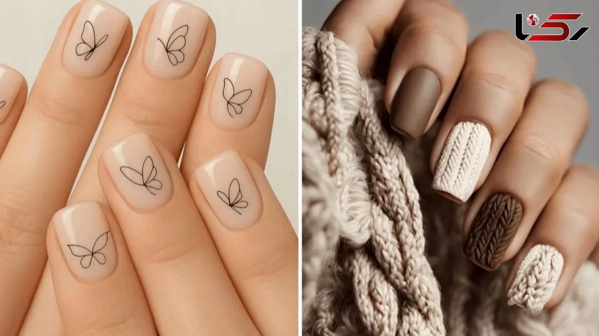 جدیدترین مدل‌ های دیزاین ناخن نود 2025، مناسب دخترها و عروس‌ ها