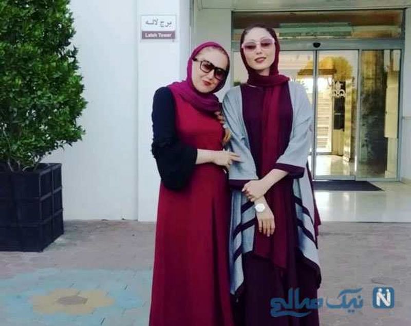 شادی خلیلی و مادرش