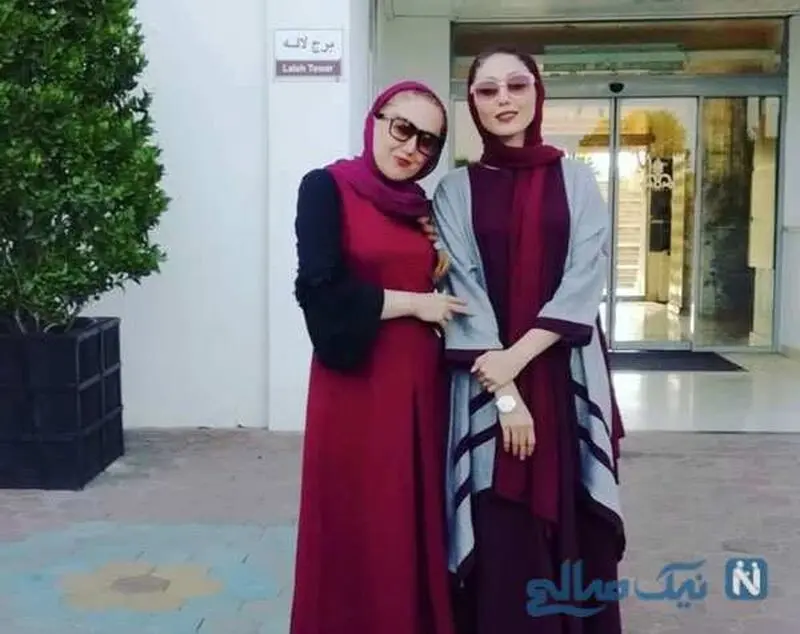 شادی خلیلی و مادرش