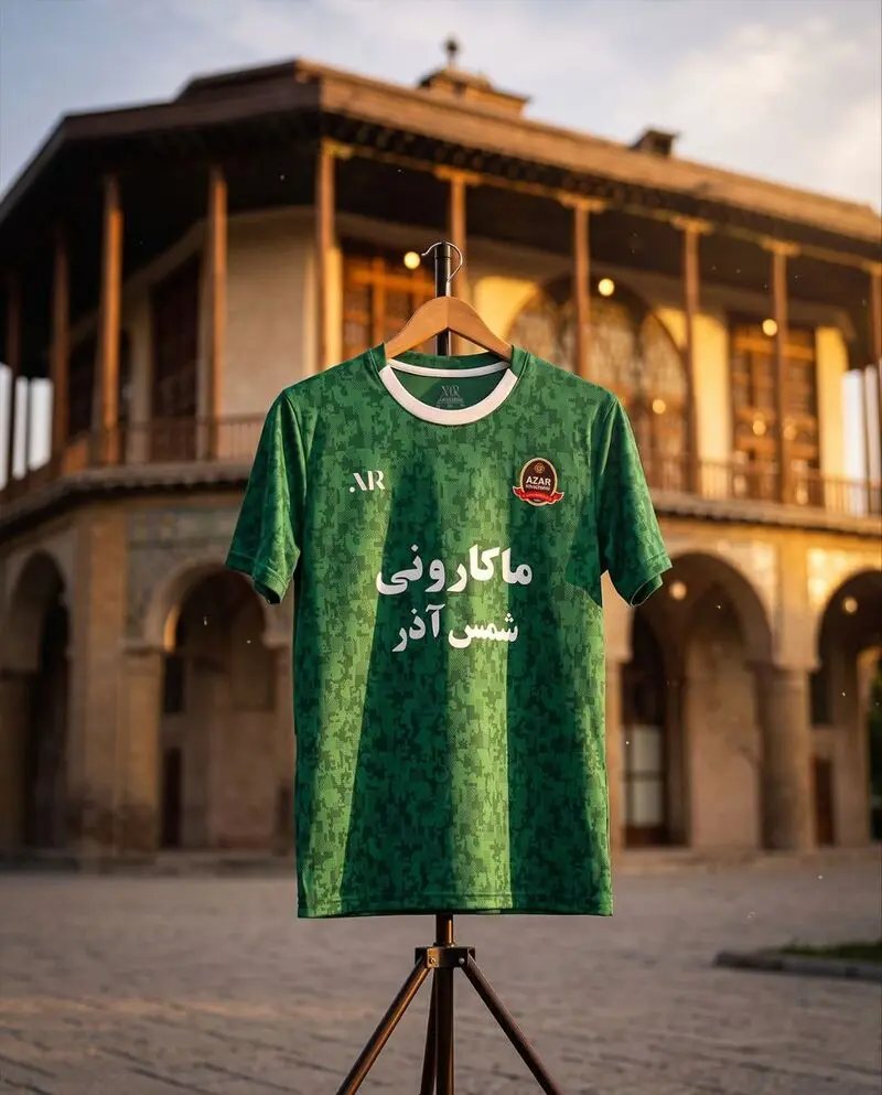 رونمایی خاص از کیت جدید شمس آذر در بازی مقابل پرسپولیس