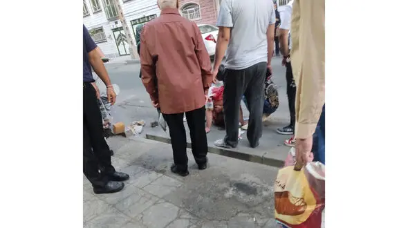 فیلم تلخ از چاقوکشی خونین در نانوایی نازی آباد / شیوه جدید پرداخت پول نان دردسرساز شد + عکس