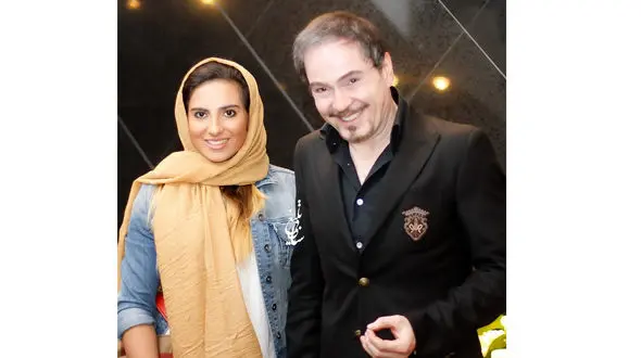 خواننده معروف ایرانی در کت شلوار گرانقیمتش با دخترش عکس انداخت +عکس 