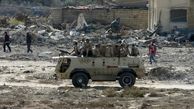 کشته شدن 7 نظامی مصری بر اثر وقوع انفجار در استان سینا
