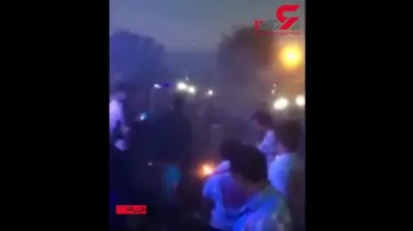 شادی خطرناک مردم ارومیه پس از برد تیم والیبال + فیلم