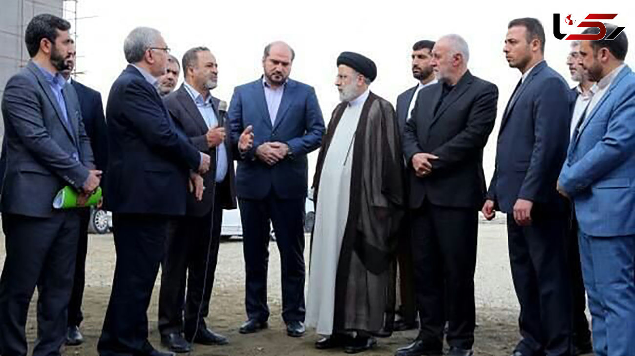 بازدید رئیسی از طرح مترو و بیمارستان ۴۰۳ تختخوابی در حال احداث اسلامشهر