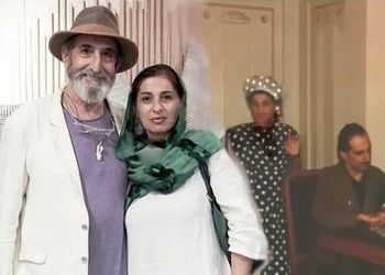 فیلم / مائده طهماسبی همسر فرهاد آئیش: ازدواجمون مسخره بود چون اعتقادی به ازدواج نداشتیم، در برلین بدون مهریه حتی  طلا ن و  قباله ازدواج کردیم !