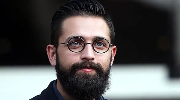 محسن افشانی عزیزش را به خاک سپرد + عکس