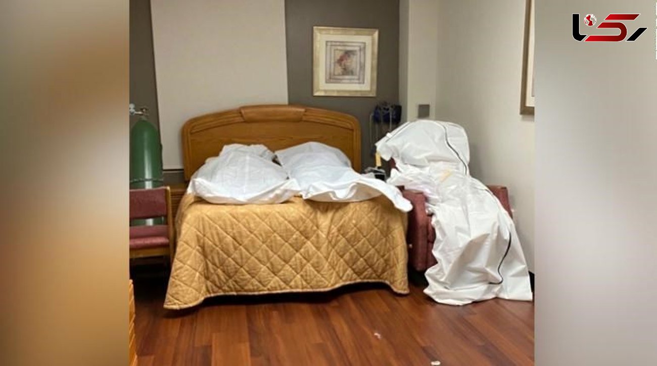 تصاویری از نگهداری اجساد کرونایی در اتاق خدمه بیمارستان دیترویت
