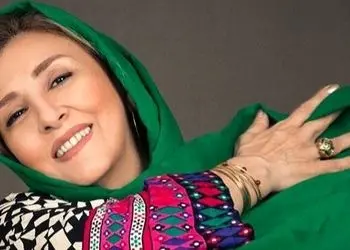 شب یلدا با شال فوق العاده جذاب و گلدار مرجانه گلچین که در جشن شب یلدا به سر کرد و .. + عکس 