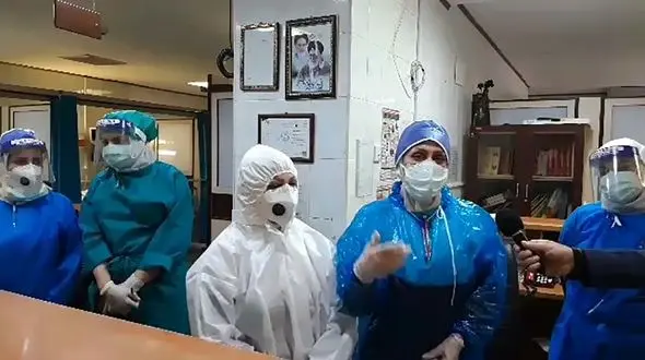 تقاضای پرستار مازندرانی از مردم درخصوص کرونا + فیلم 