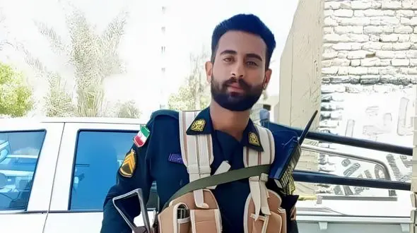 فیلم تلخ از لحظه شهادت رامین صادقی مامور پلیس ایرانشهر + عکس شهید