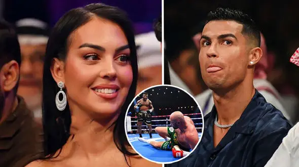 عکس جورجینا در میان پسرهای بد / همه در حیرت نامزد رونالدو !