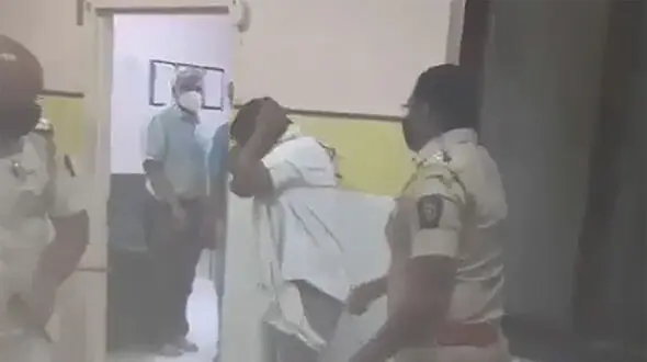 فیلم کتک زدن مرد شیطان صفت توسط پلیس ! /او قاتل است؟!