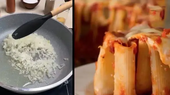 خوشمزه ترین روش تهیه مایه ماکارونی / فیلم