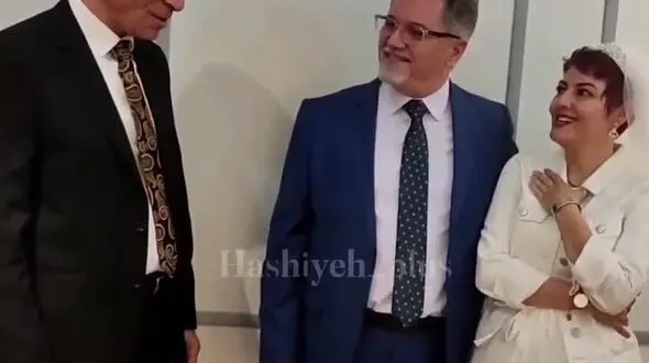 آناهیتا همتی دومین بار ازدواج کرد / اولین فیلم  لباس عروس خیلی عجیب  خانم بازیگر ! + عکس شوهر اولش