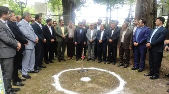 پروژه گذر خوراک در بوستان ملت رشت کلید خورد