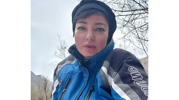  گردش رزیتا غفاری در دیزین + عکس 