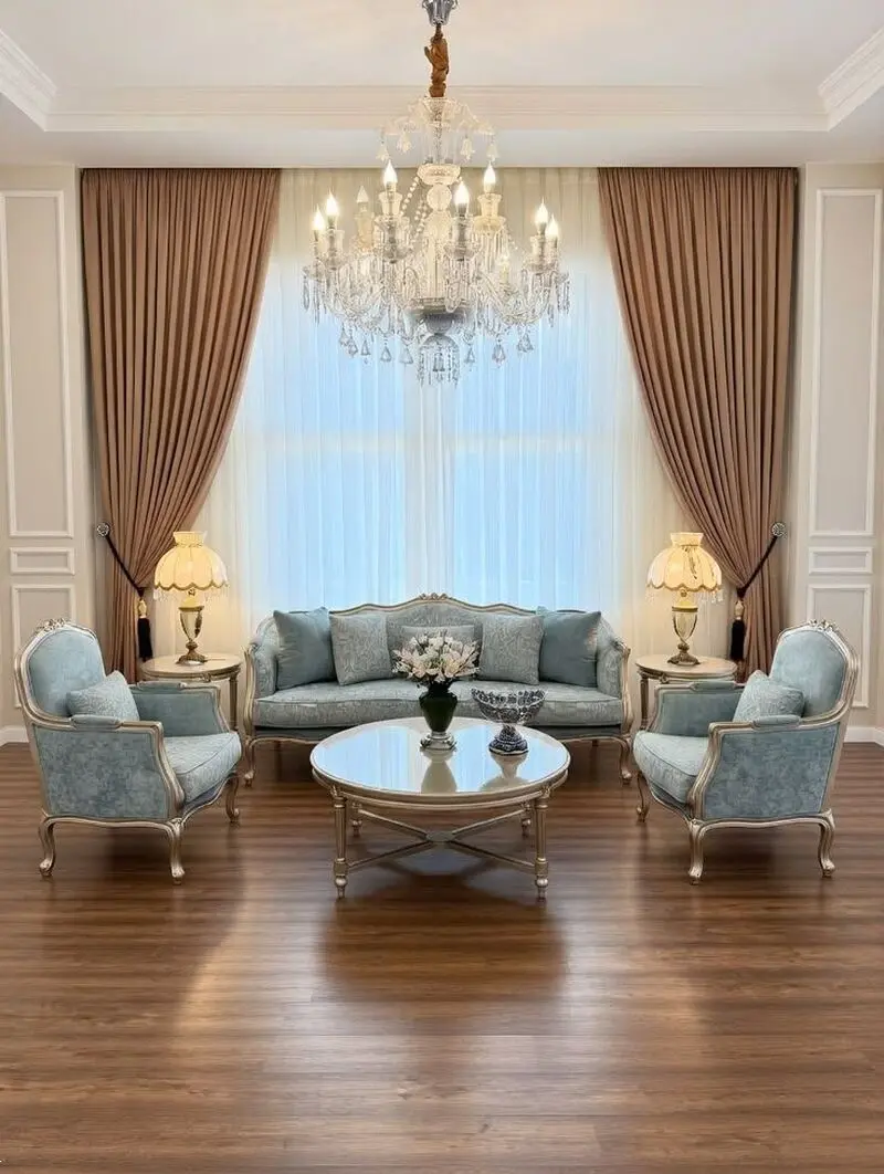 مبل نیمه کلاسیک زیبا