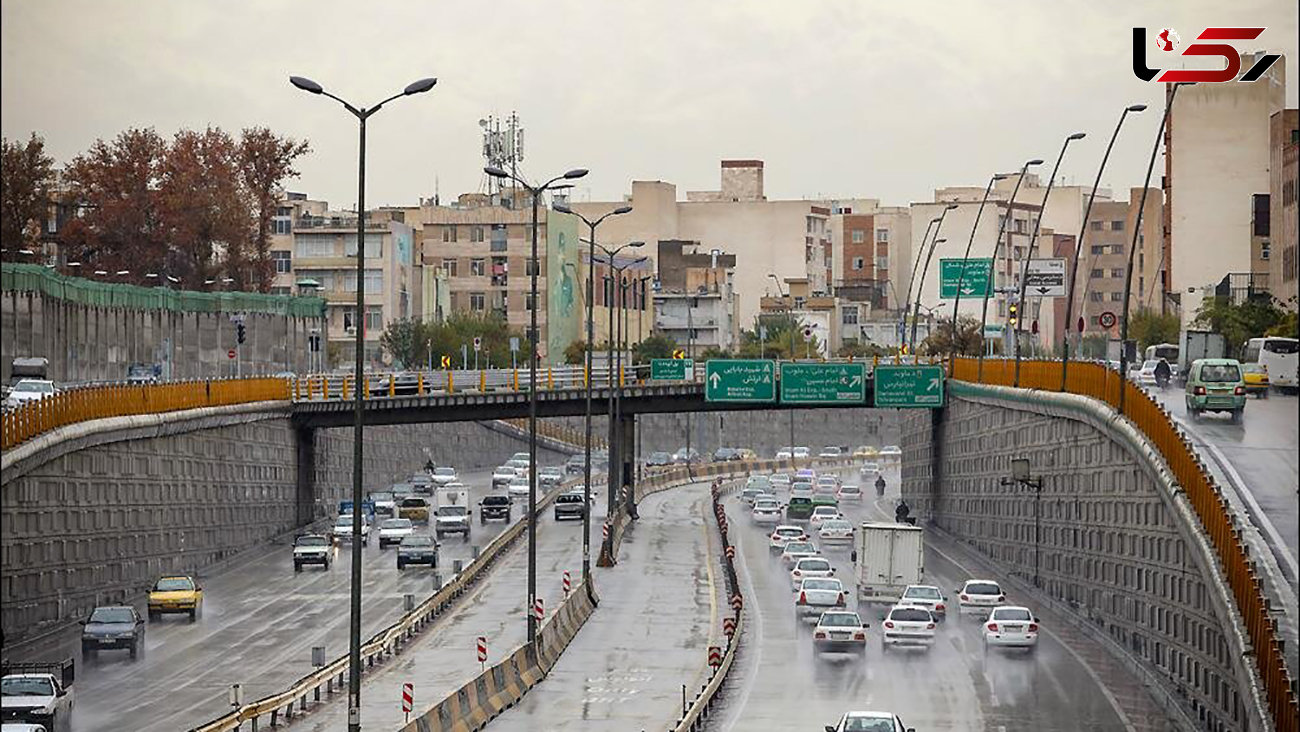 وضعیت ترافیکی امروز تهران/خلوتی و لغزندگی معابر پایتخت