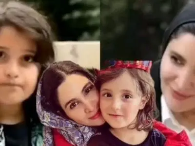 فیلم/شعر مورد علاقه‌ی نوه‌ی 8 ساله‌ی گلاب آدینه و مهدی هاشمی از مولانا/ دیدین چه مسلط همه‌ی شعر رو خوند!