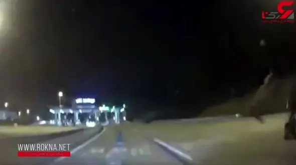 عاقبت موتورسواری جنون آمیز در لاین مخالف خیابان + فیلم