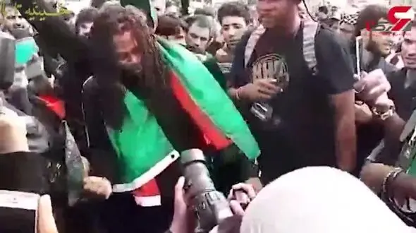 رپرهای آمریکایی در راه کربلا ! + فیلم