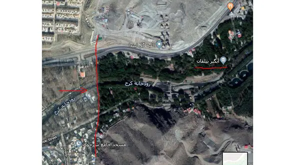 فاجعه در کمین رودخانه کرج! + عکس هوایی