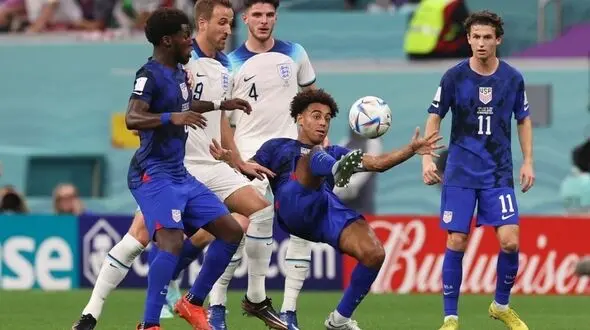 شباهت عجیب مریکا و انگلیس +عکس / جام جهانی 2022 قطر