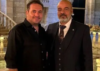 نگاهی به حضور دسته جمعی بازیگران ایرانی در عروسی مختلط دختر سعید آقاخانی به صرف شام و شیرینی/ امیر جعفری، جواد عزتی، سیروس میمنت، محسن تنابنده و...