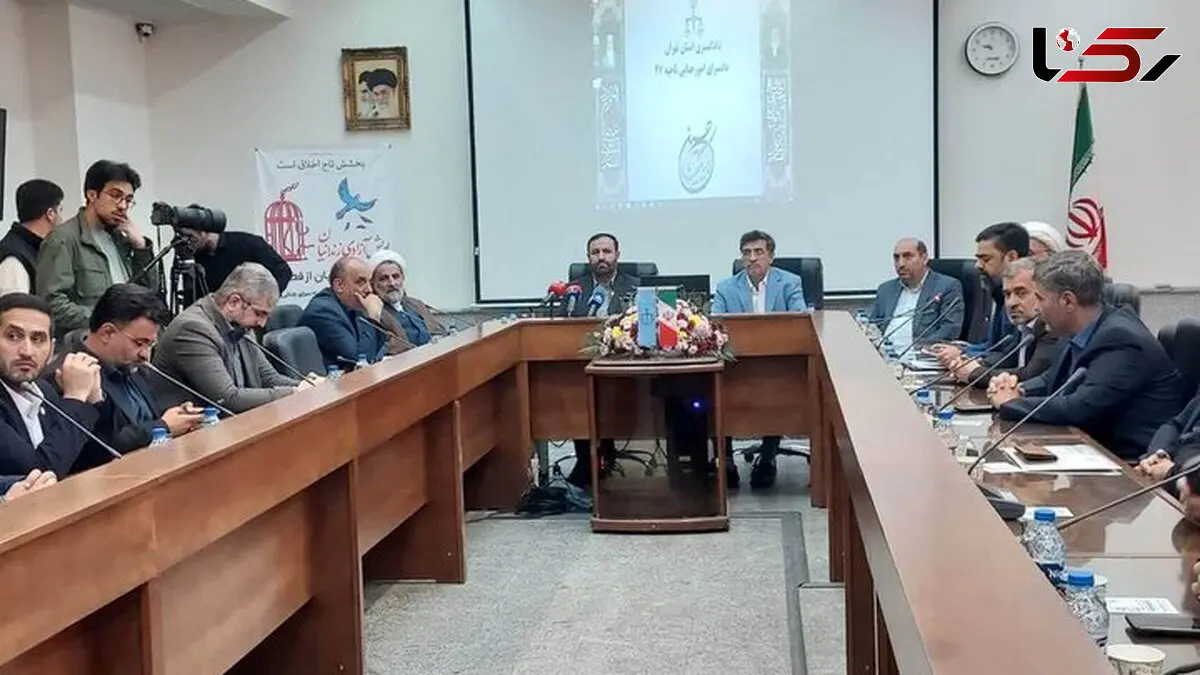 آیین آزادی 14 زندانی محکوم به قصاص برگزار شد