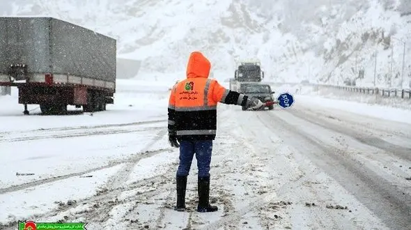 راهداران در جاده های مازندران مستقرهستند