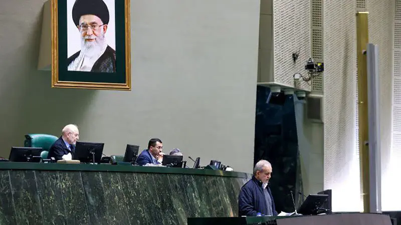 حضور مسعود پزشکیان، رئیس جمهوری در مجلس 