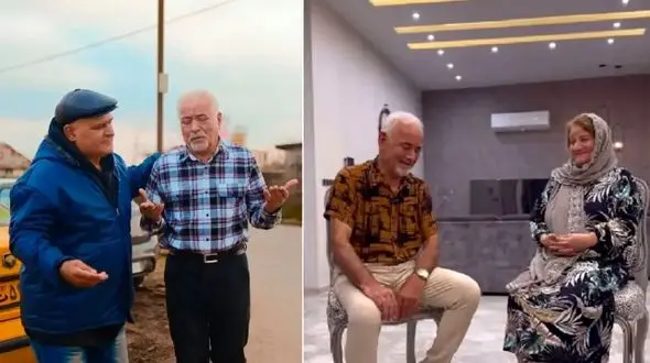 فیلم آواز دبش صادق بوقی ! / این بار در کنار رفیق هیکلی سوزدار میخونه این روزگار پر از جفاست !