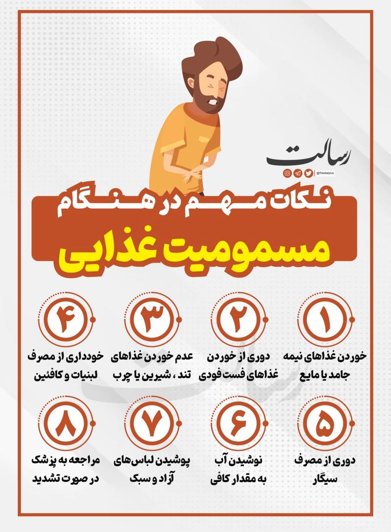 مسمومیت غذایی