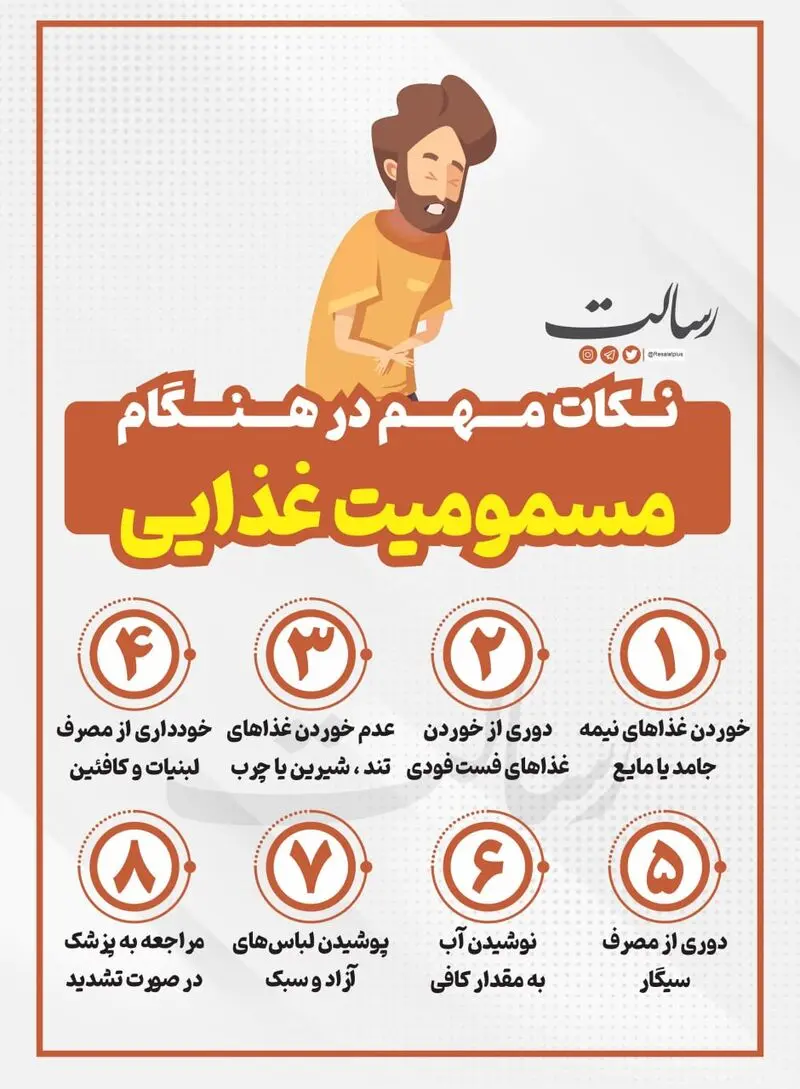 مسمومیت غذایی