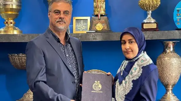 نتصاب اولین سخنگوی زن تاریخ باشگاه استقلال