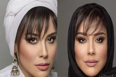 فیلم/ نگاهی به چیدمان شیک و لوکس دفترِ کار «آشا محرابی»/ از پرده‌ها و لوسترهای اعیانی تا تابلوهای هنری