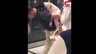 عشق پدر به دختر در مترو همه را تحت تاثیر قرار داد +فیلم 