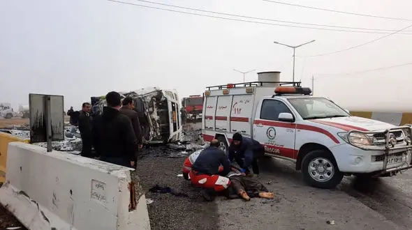 3 عکس تلخ از صحنه کشته شدن مرد کرمانشاهی 