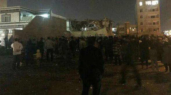 انفجار وحشتناک گاز در کوی نبوت اهواز +عکس