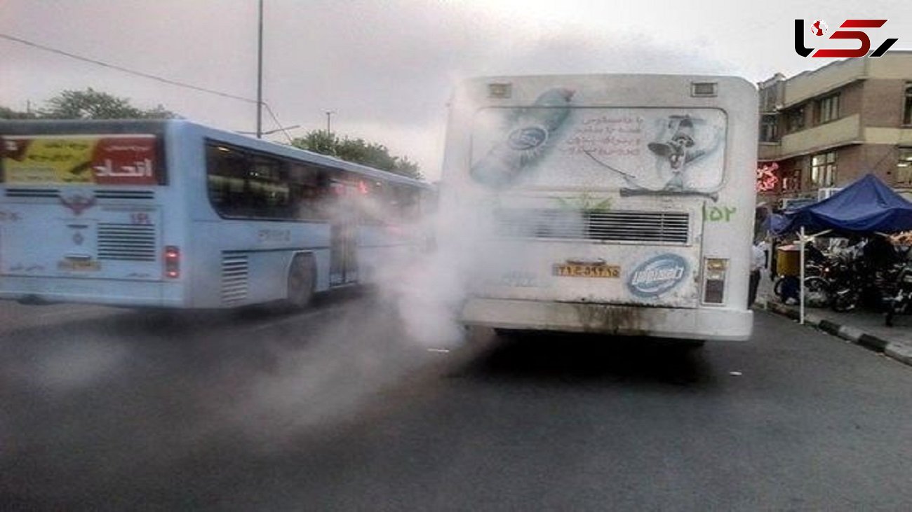 اتوبوس های فرسوده؛ عامل مهم انتشار آلودگی هوا