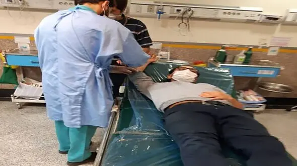 حمله سگ به مامور دامپزشکی خوشاب + عکس