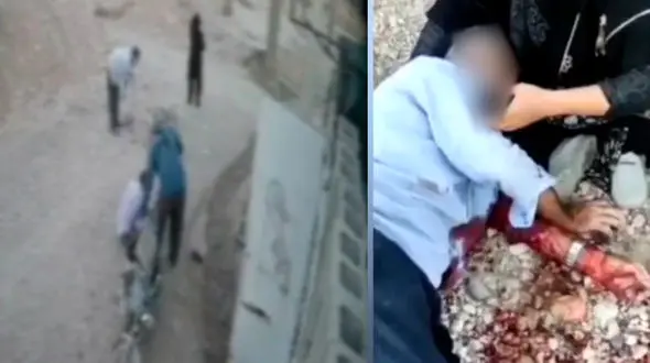 ماجرای فیلم حمله خونین مرد چاقو به دست به 3 پیرمرد چه بود؟ / در فسا رخ داد + فیلم لحظه چاقوکشی